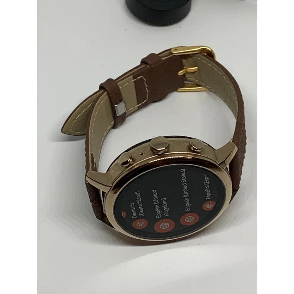 Fossil Gen 4 Authentic Digital Dial Smart Watch Custom Band FTW6020 NP12